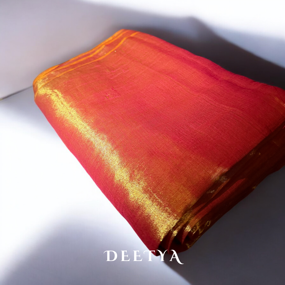 SuryaRaaga Organza Saree