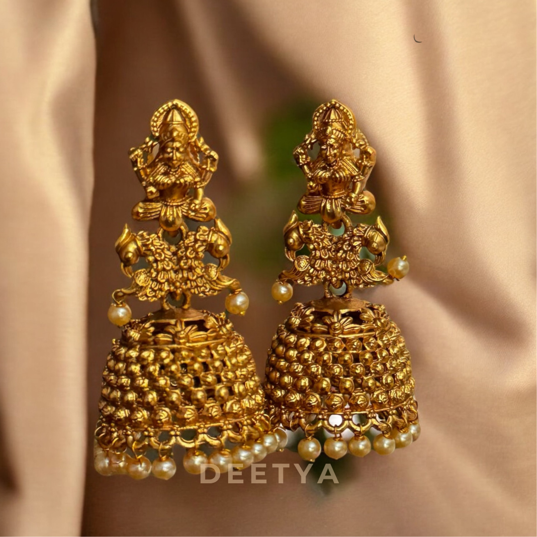 Divine Luxshmi Jhumkas