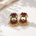 Lotus Jhumkas